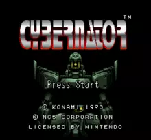 Image n° 4 - screenshots  : Cybernator